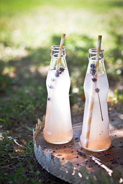 recipe design: lavender lemonade