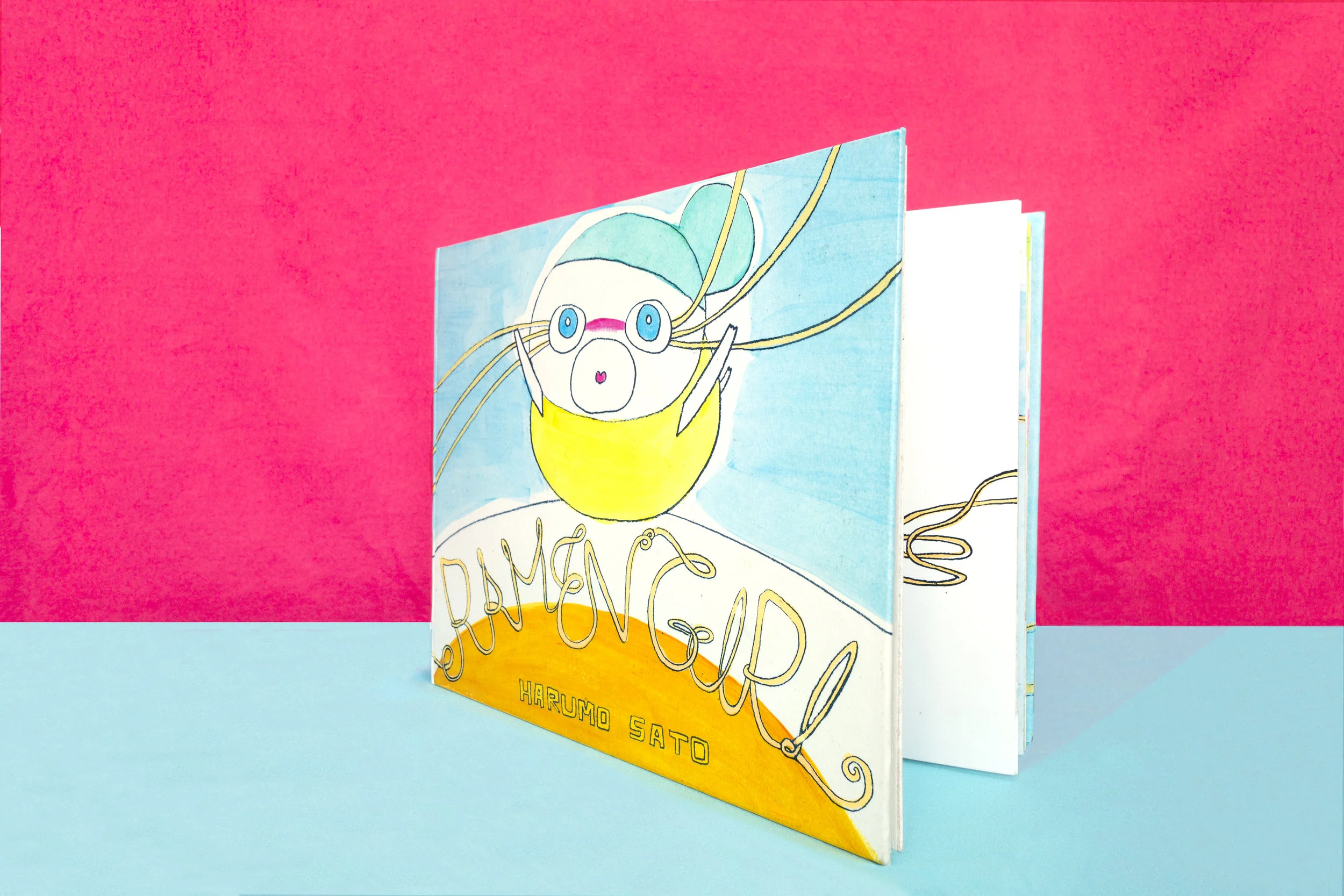 Ramen Girl Cover Page Side View