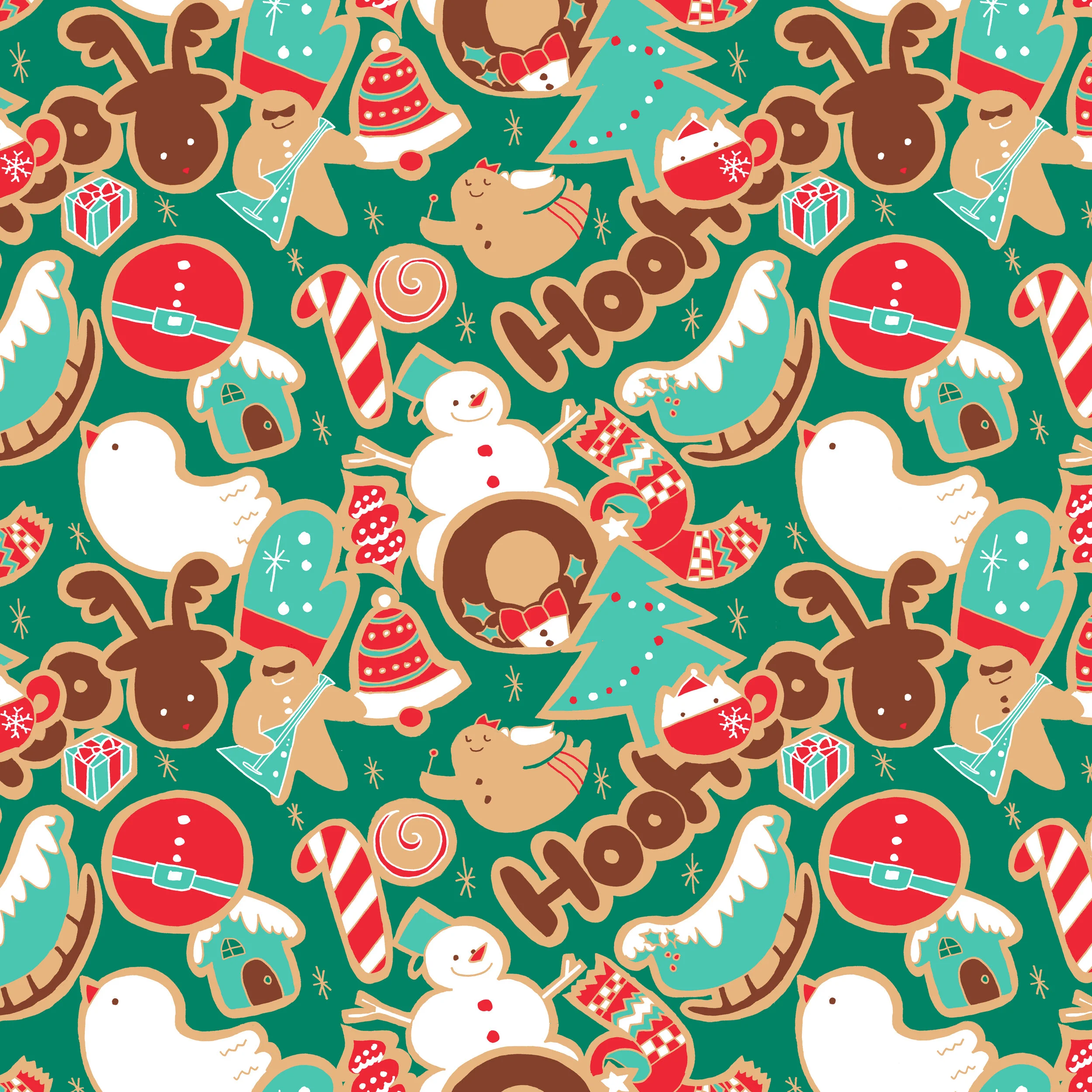 Holiday Pattern Design 