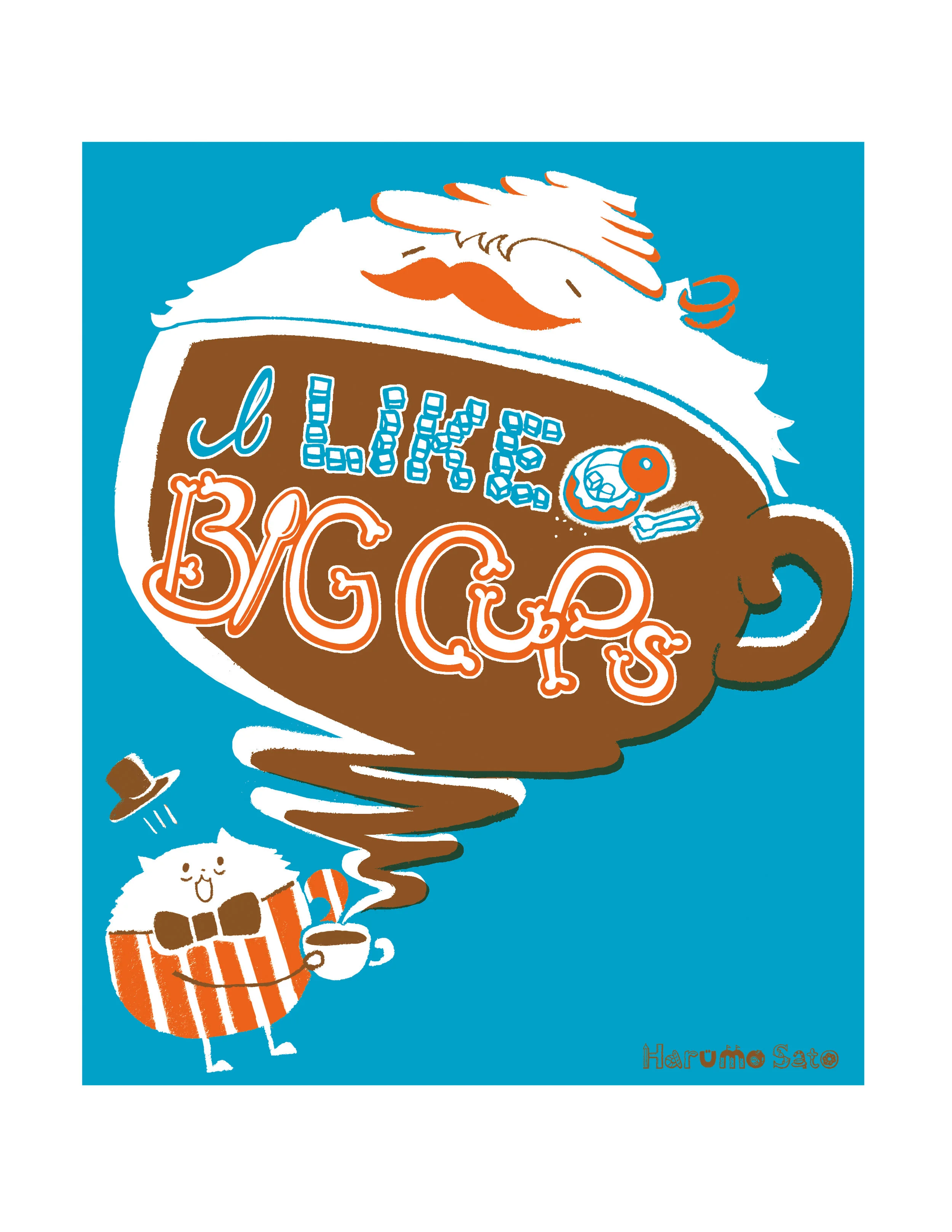 I like big cups Poster