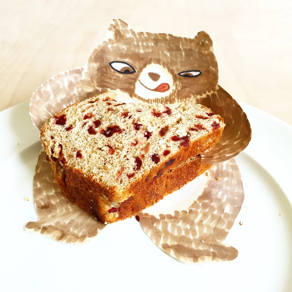 Hungry Bear Three-Dimensional Food Collage