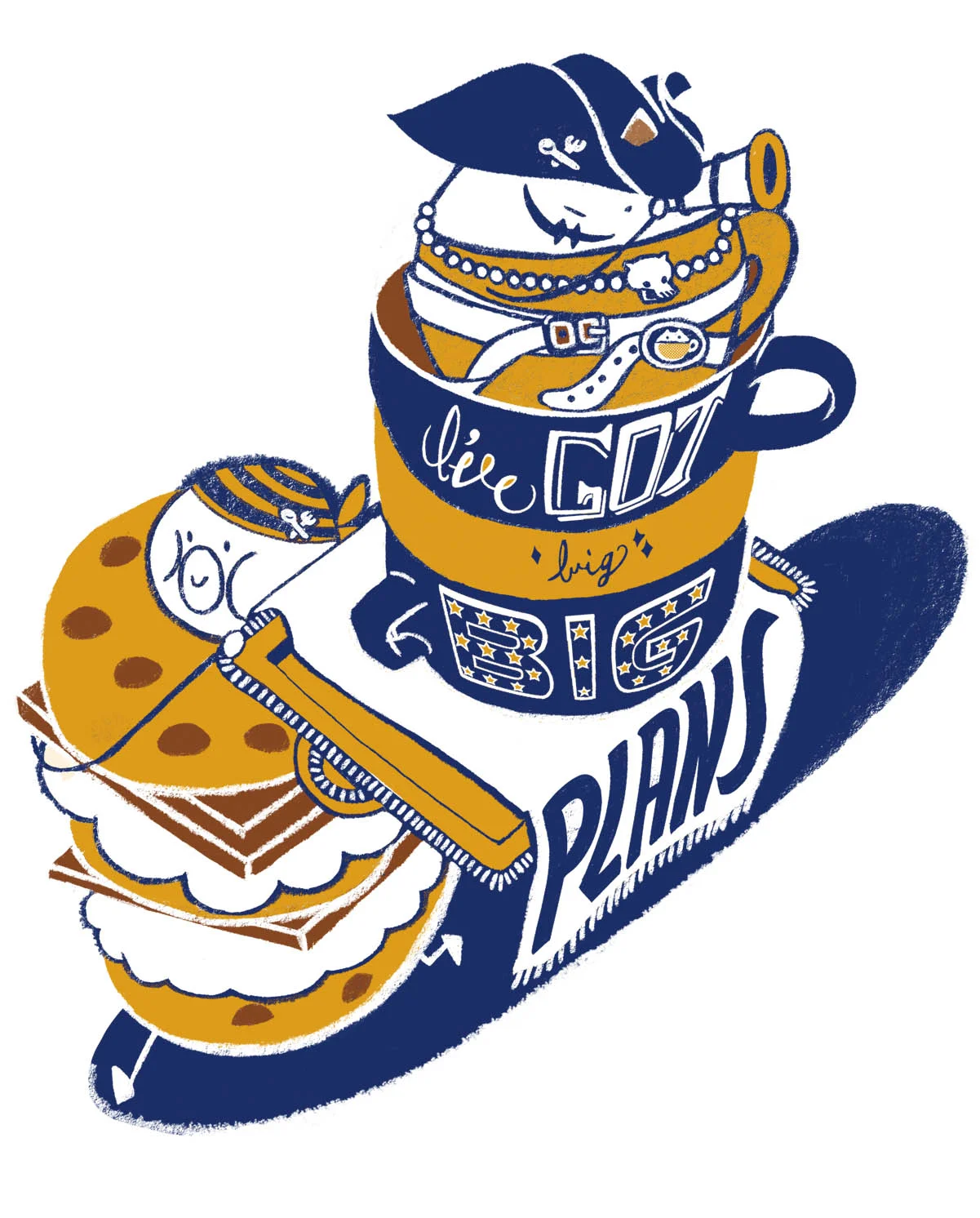 I've got big big plans poster