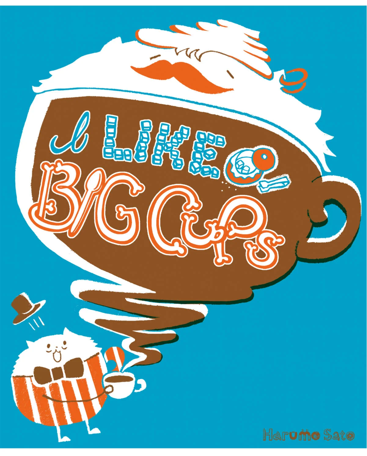 I like big cups Poster