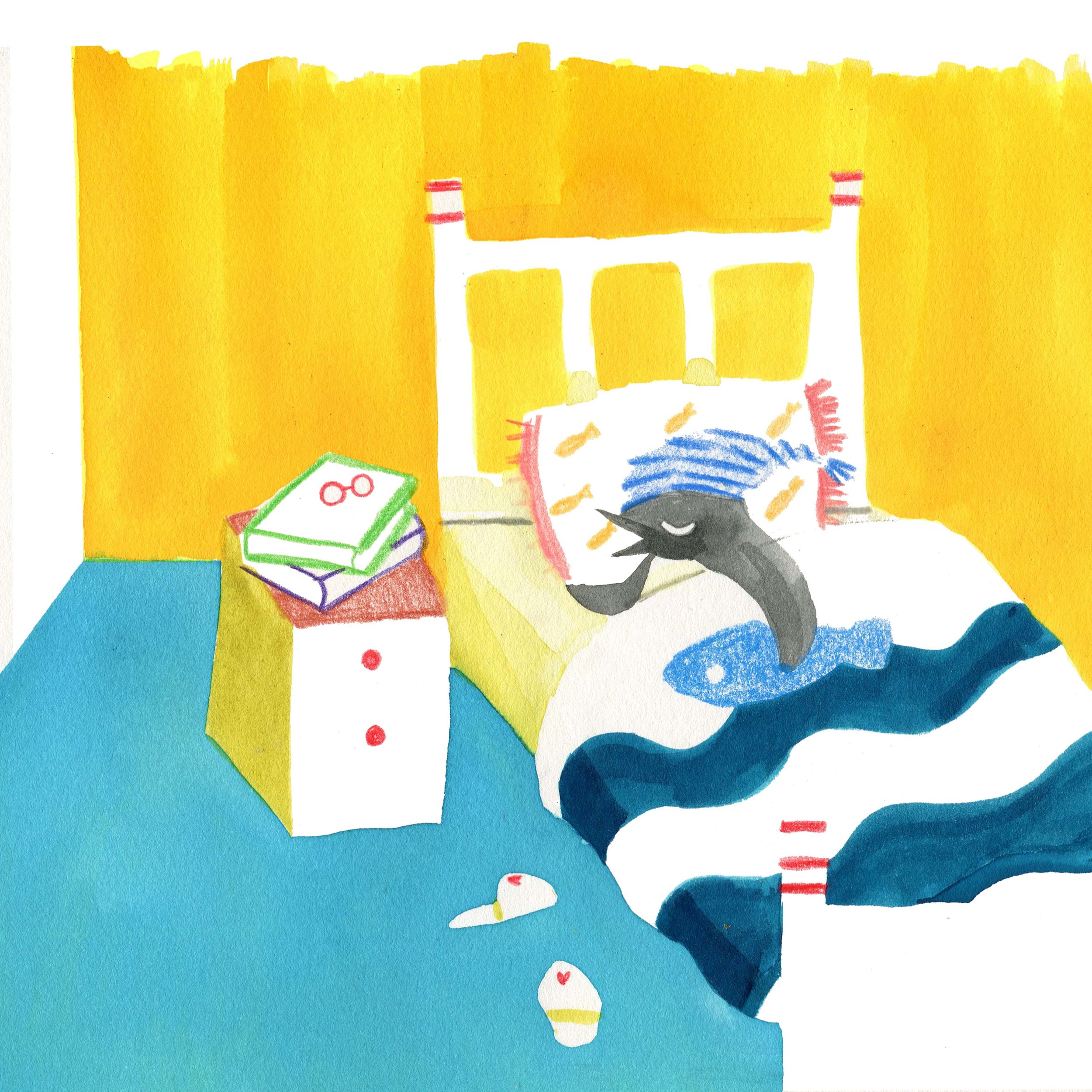 Sleeping Penguin