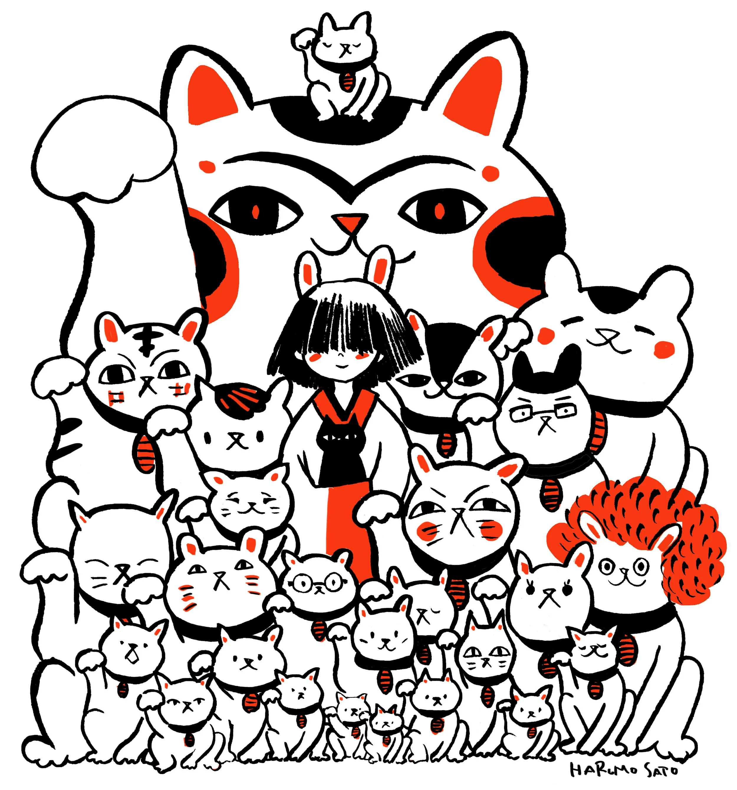 maneki neko cats