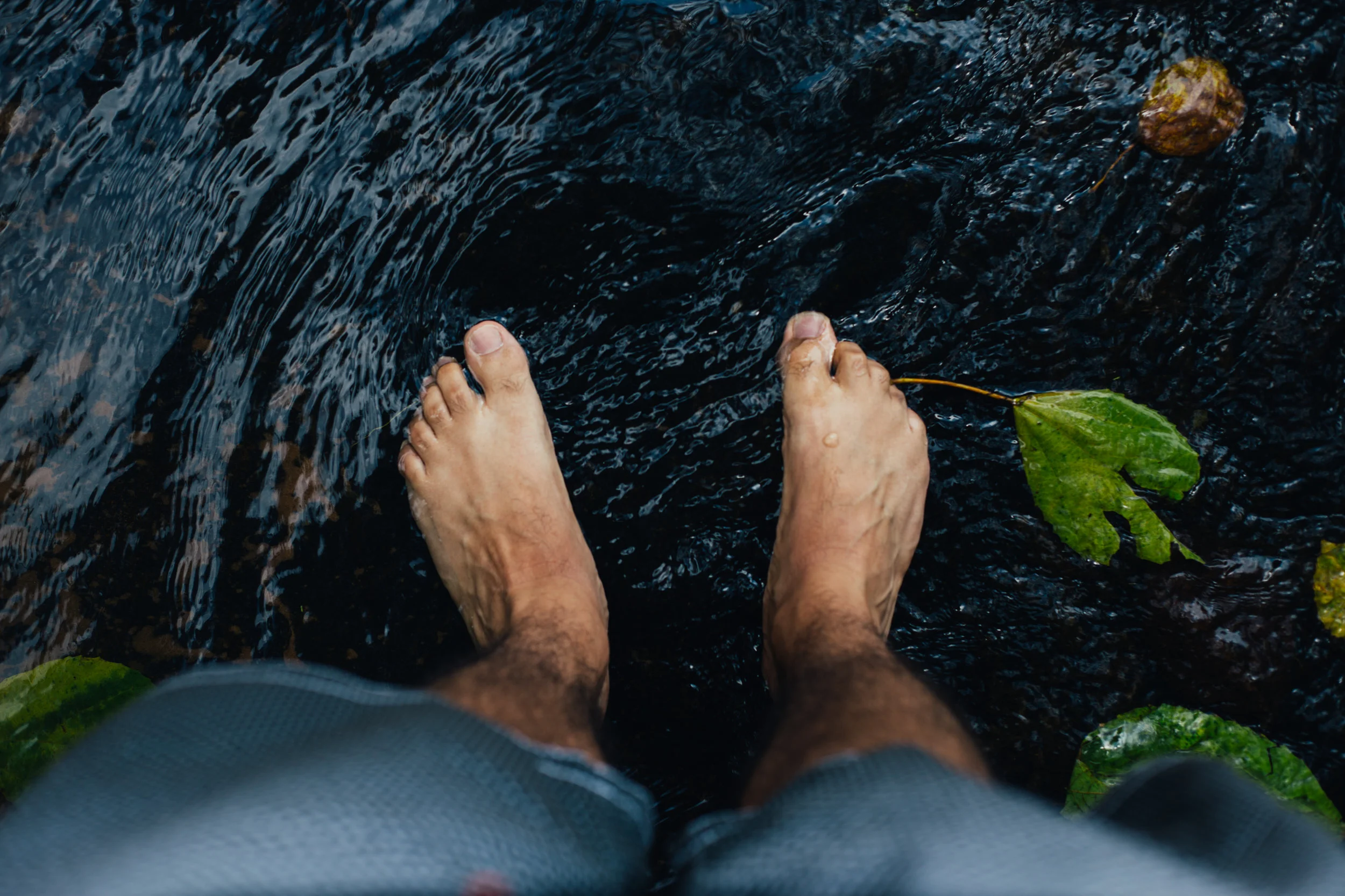 At the feet of Jesus