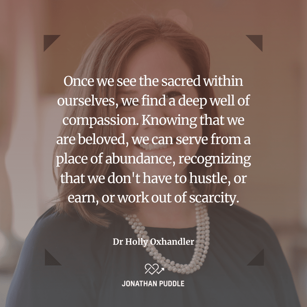 130: The Soul of the Helper (with Dr. Holly Oxhandler) — Jonathan Puddle