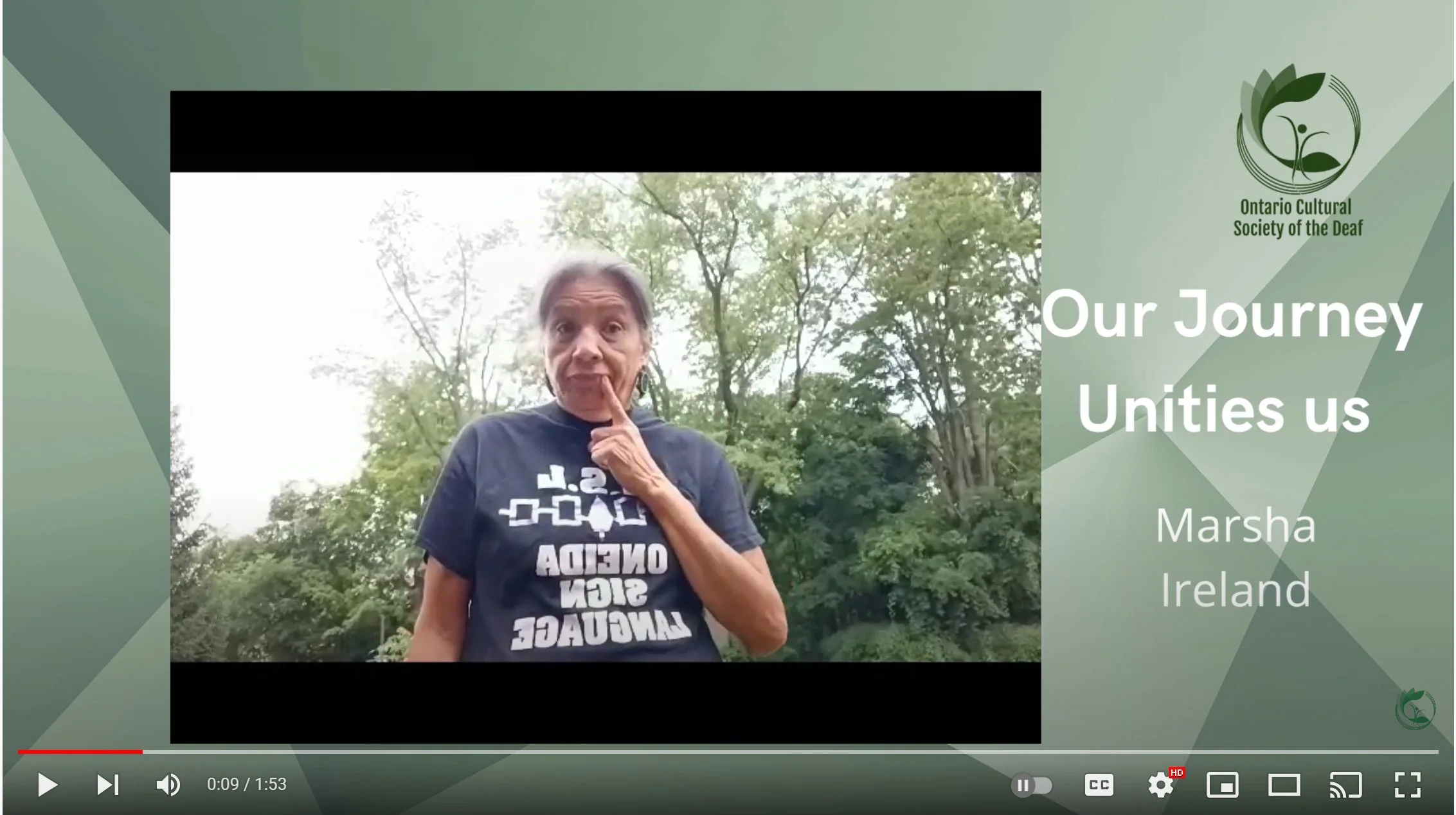 Our Journey Unites Us - Marsha