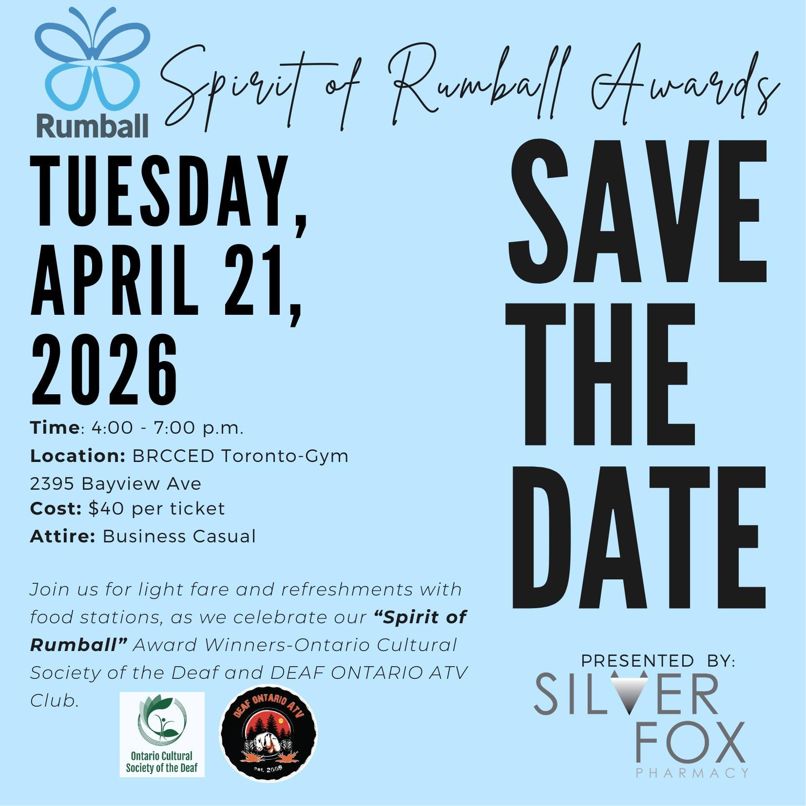 Spirit of Rumball Awards