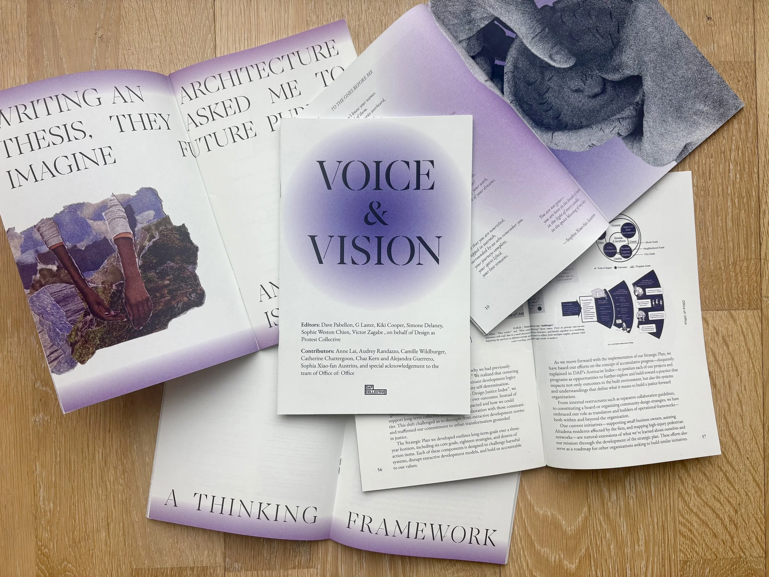 DESIGN AS PROTEST CHAPBOOK: VOICE + VISION