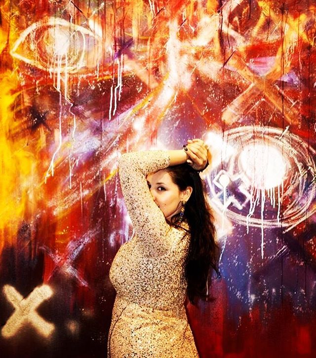 Me within my art... 'Broken cocoon' #Connected #love #minnie #melbourneart #qv #truth #paris #LA #thecollective
