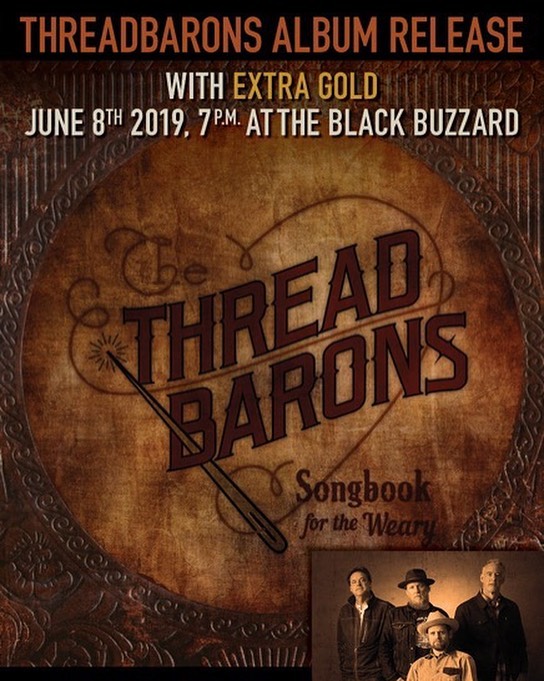 Hey folks, we’re having an album release party, June 8th @blackbuzzardob. Be there!