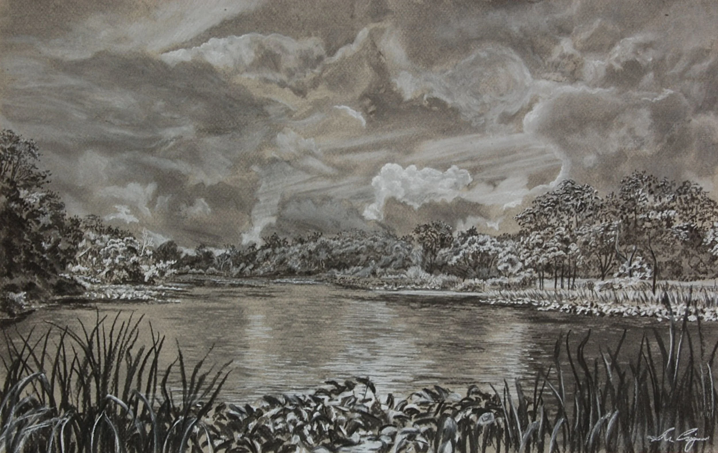 The Marsh 20" x 13" SOLD