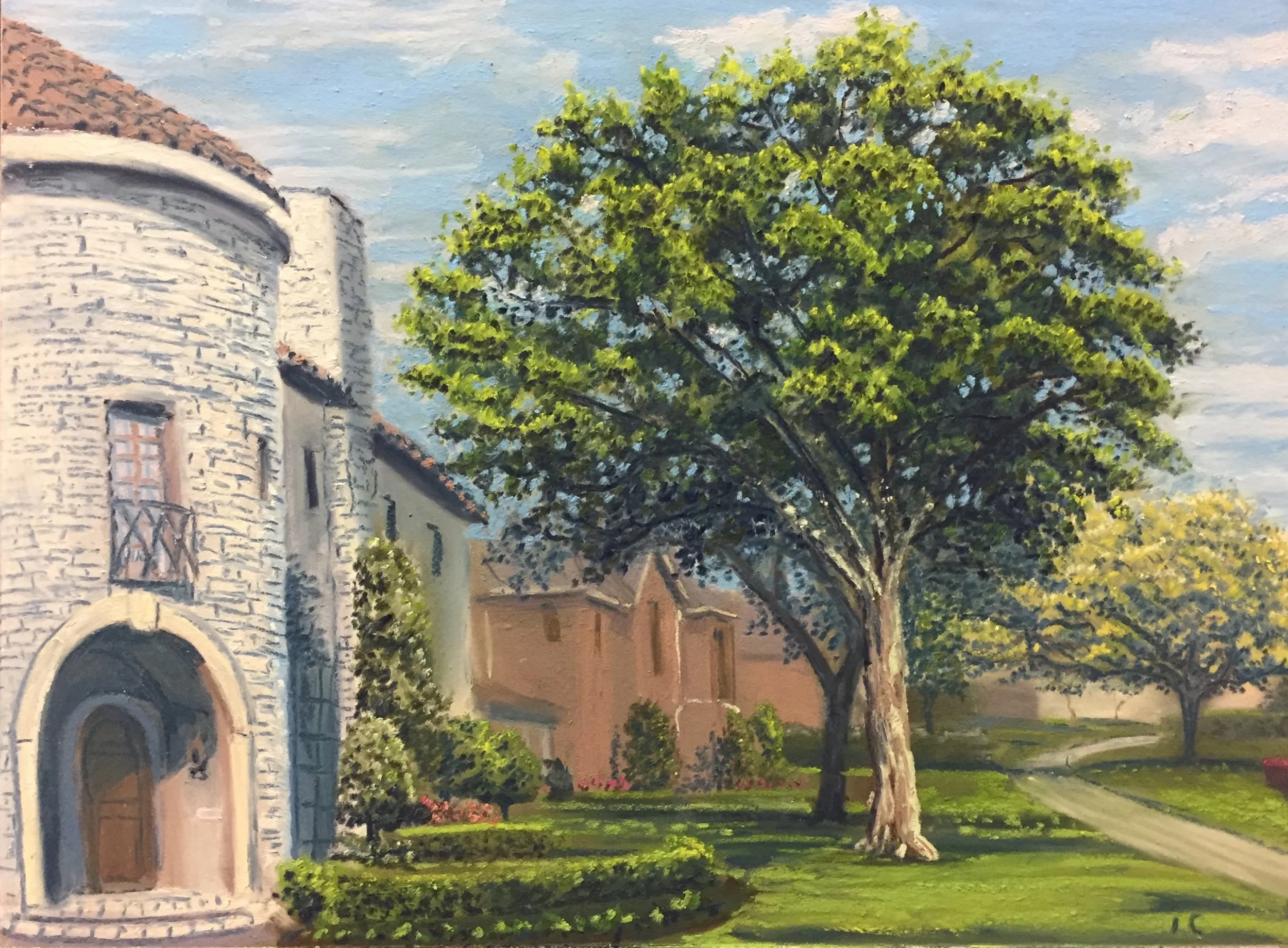 Huckleberry Lane 10"x 8" Pastel on Board SOLD