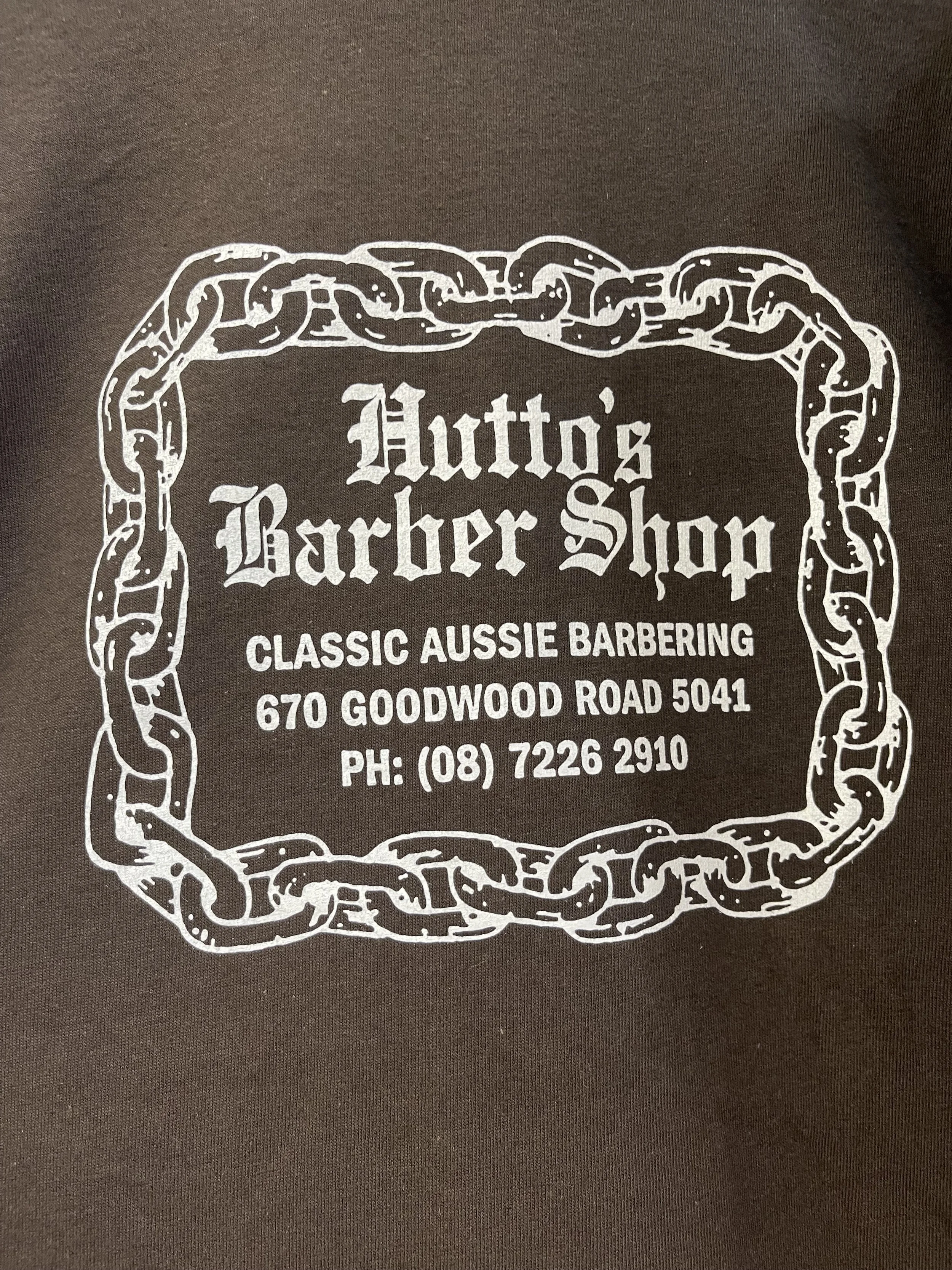 Classic Aussie Barbering Tee | Dark Chocolate