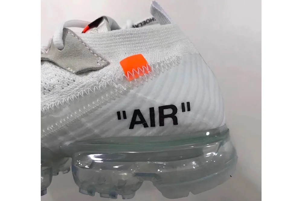 Photos of a Re-Designed OFF-WHITE x Nike Air VaporMax Have Surfaced