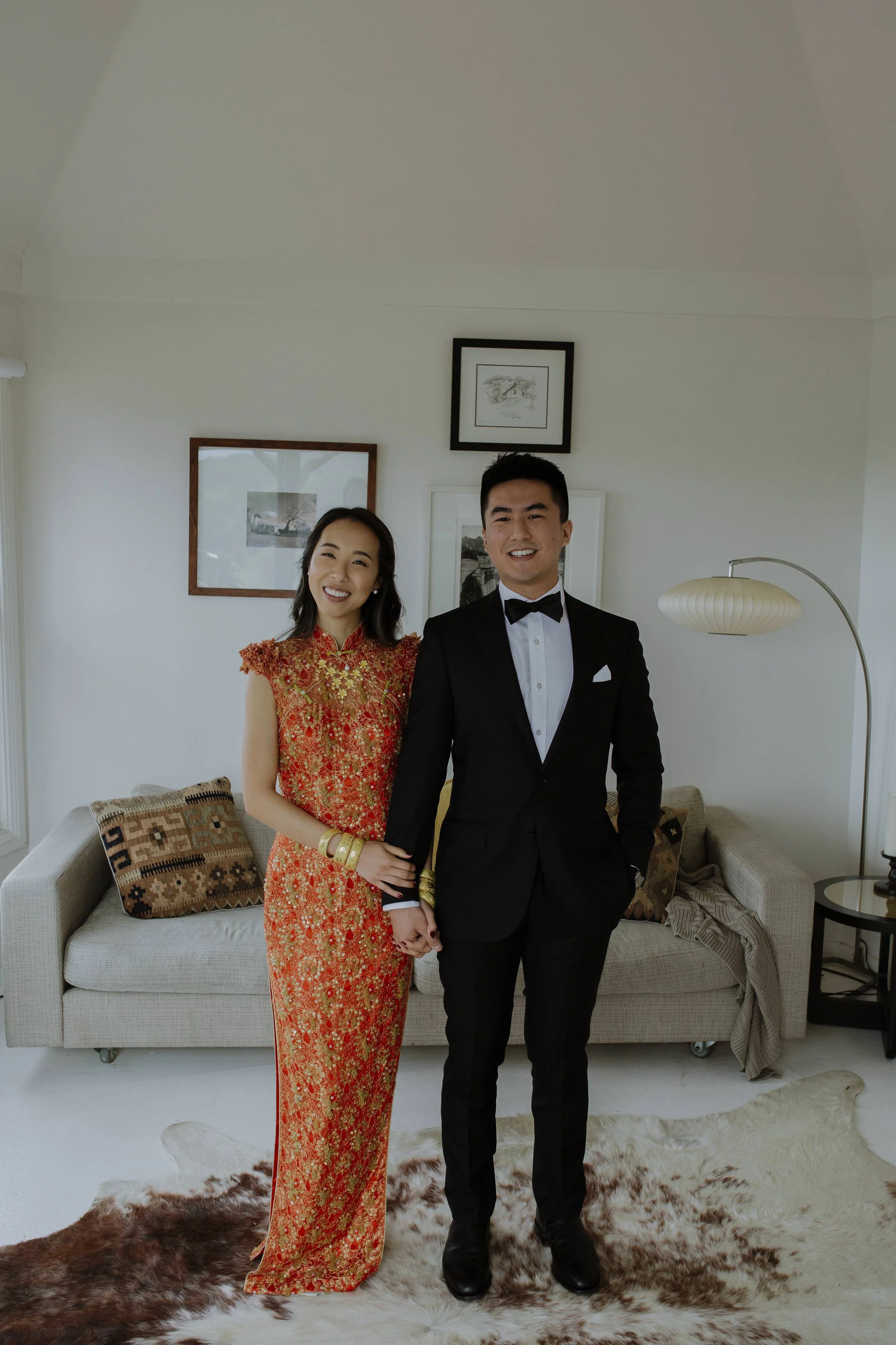 Bride and Groom after Tea Ceremony