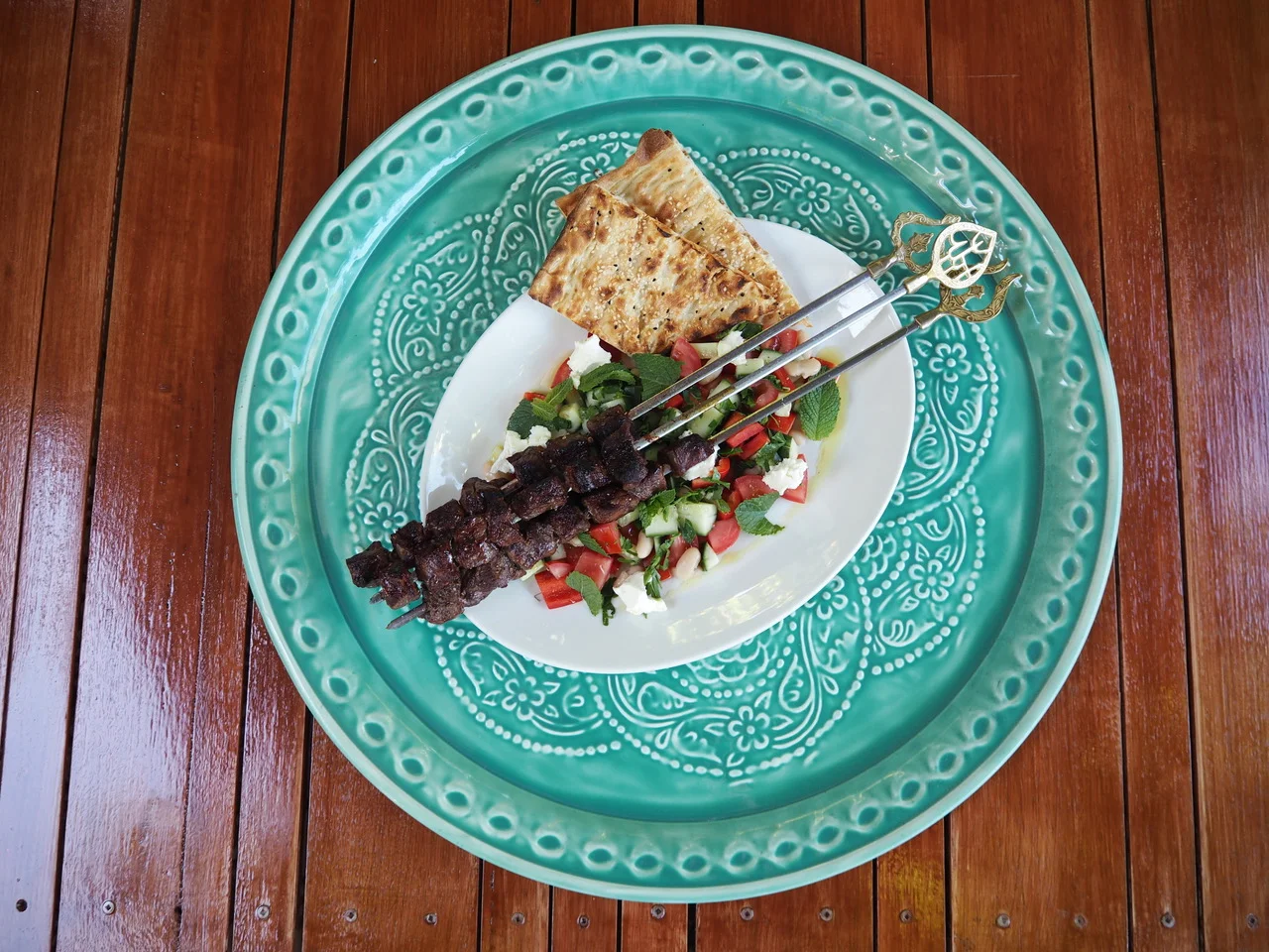 BBQ skewers for meat (or tofu)