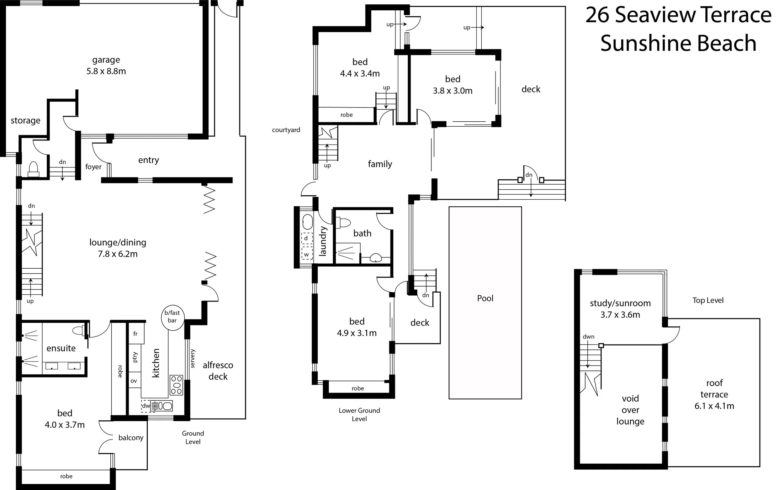Seaview Terrace Floor Plan