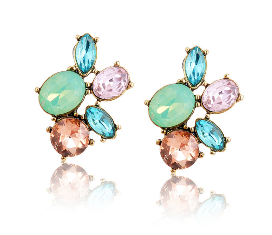 Pastel Sparkly Earrings
