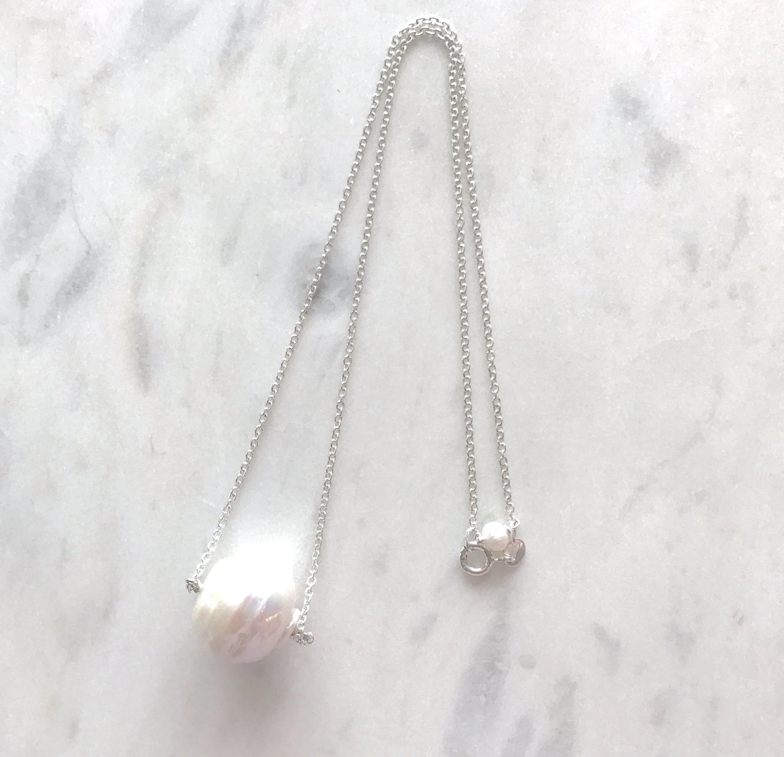 Large Pearl Necklace