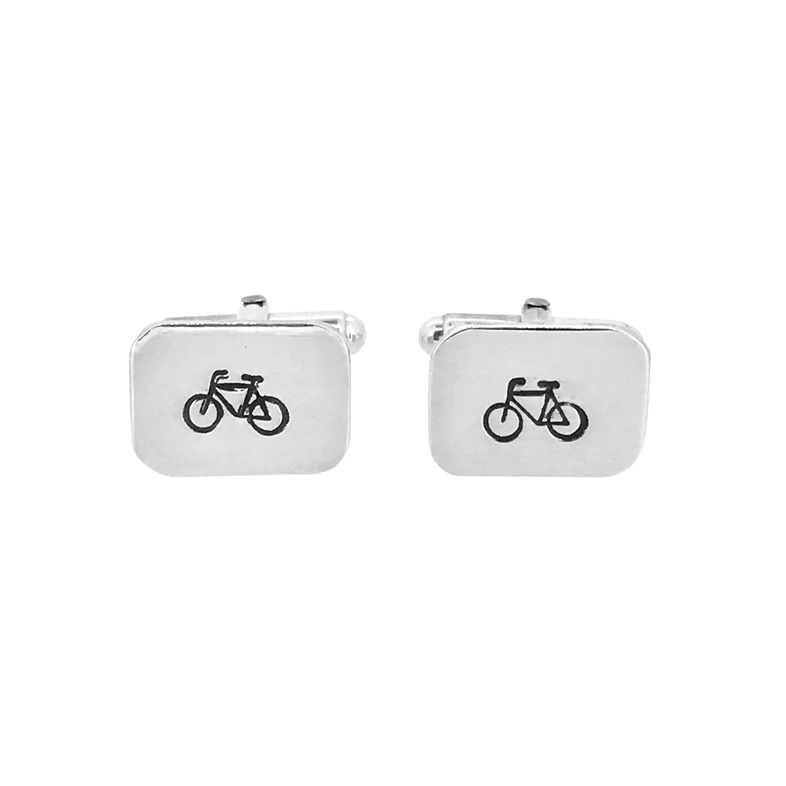 Handmade Themed Sterling Silver Cufflinks