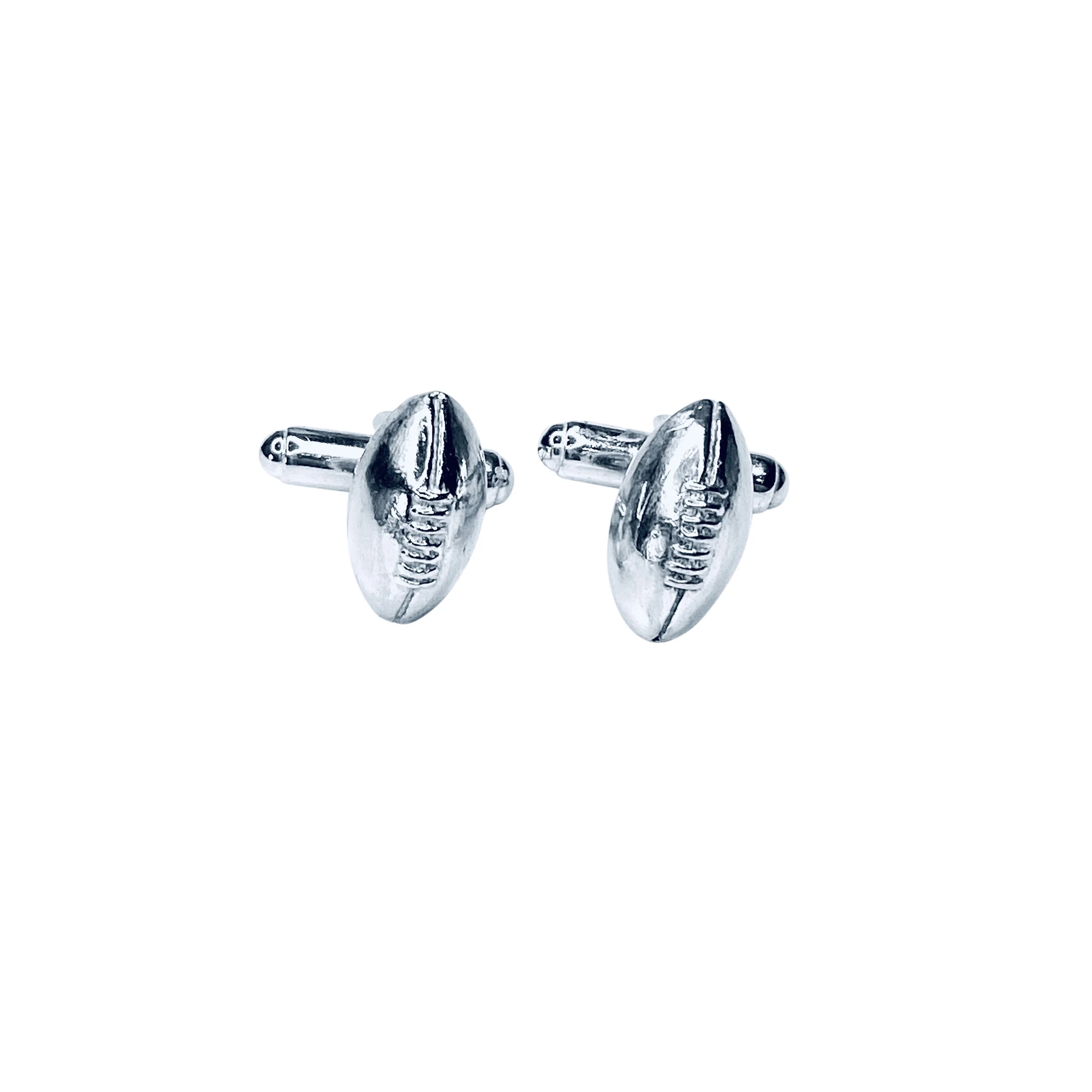 Footy Sterling Silver Cufflinks