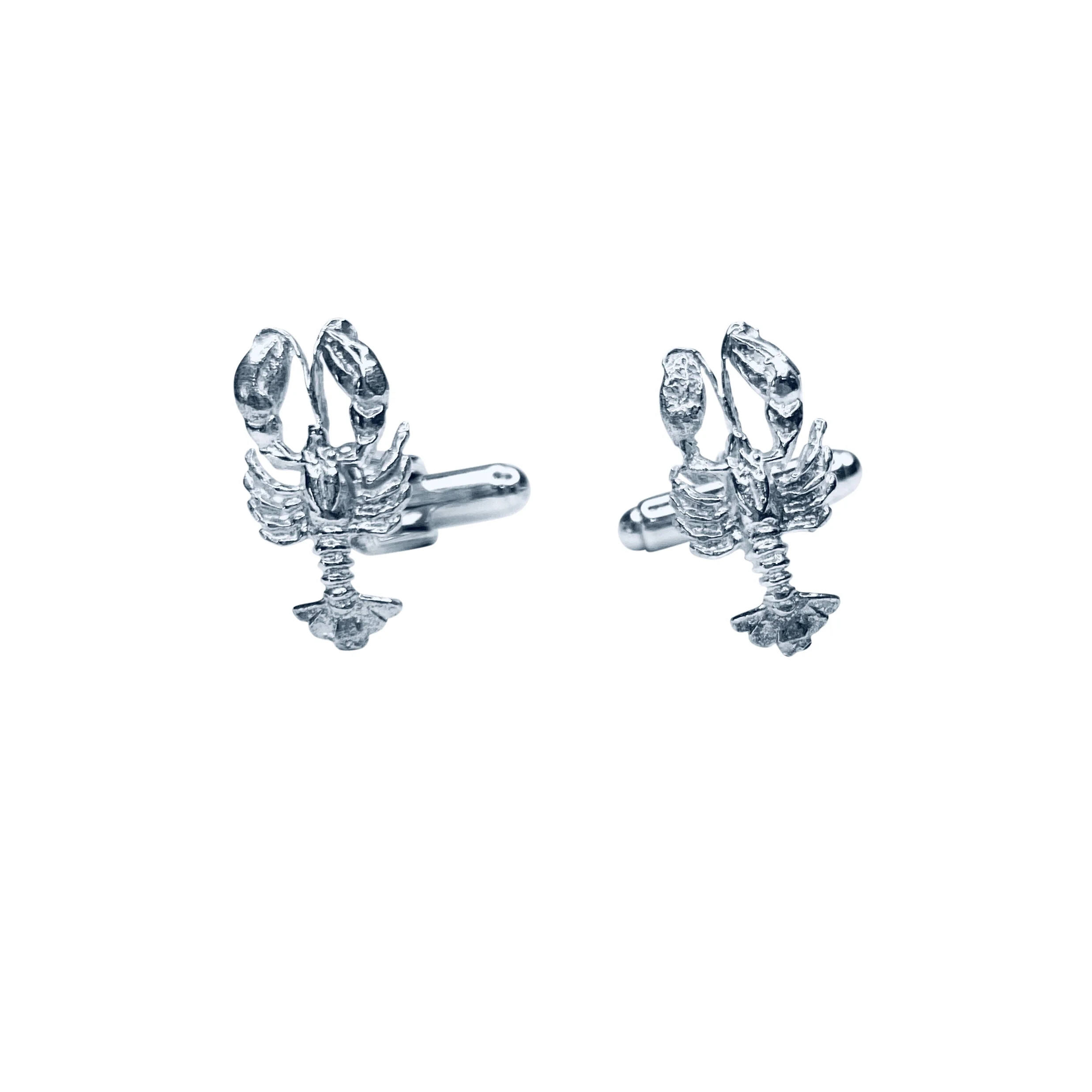 Lobster Sterling Cufflinks