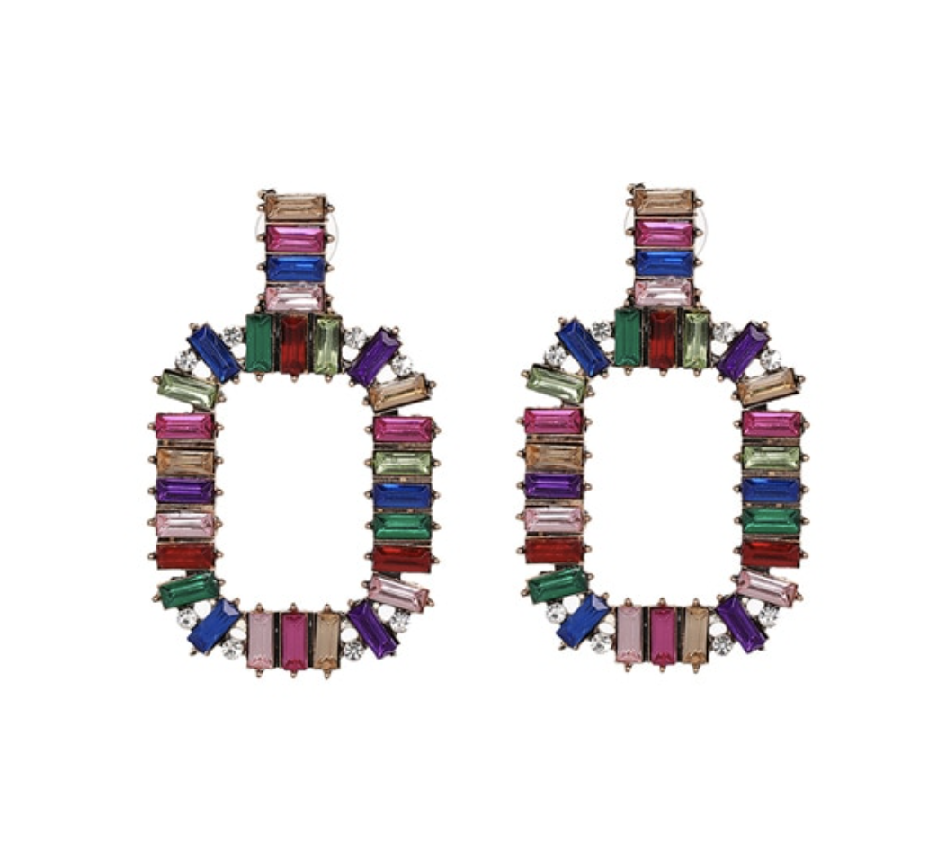 Colourful Shape Earrings