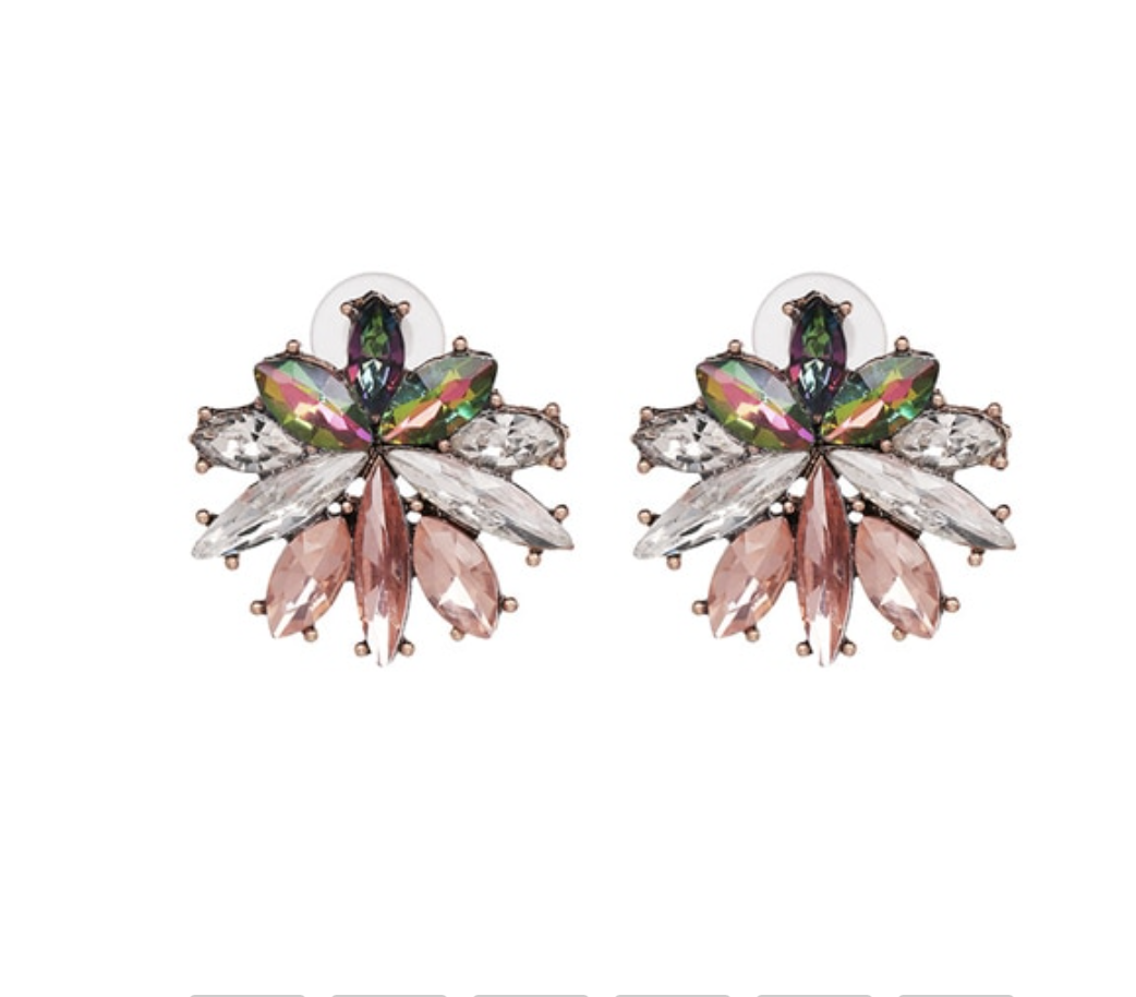 Small Crystal Earrings