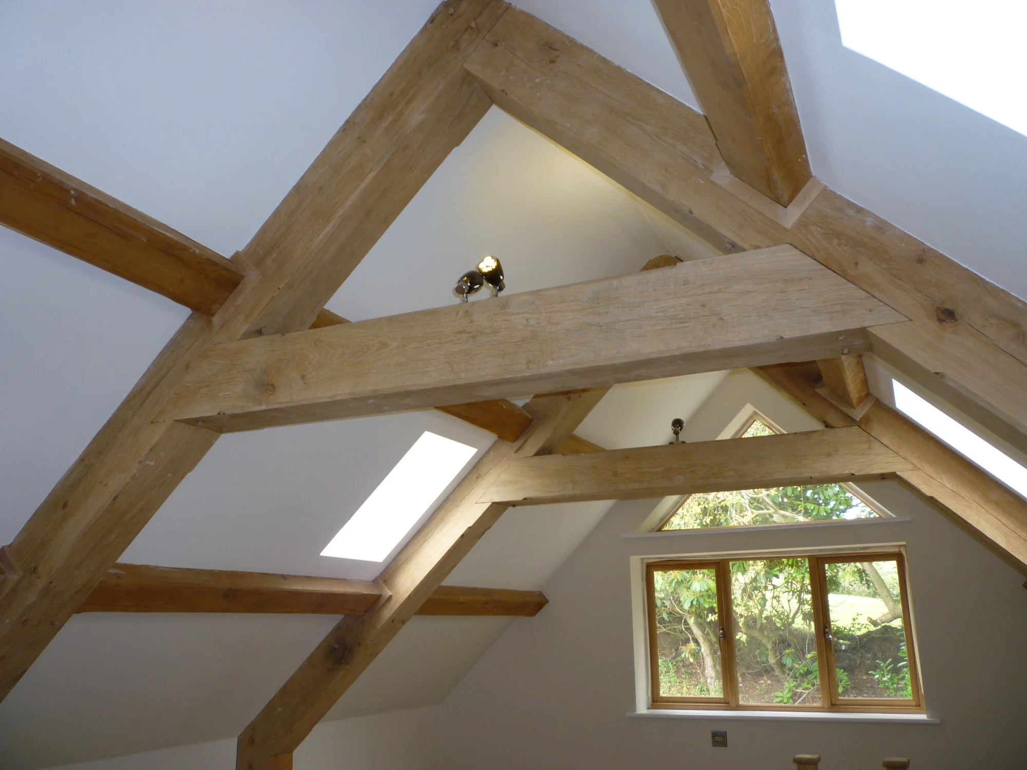 Oak frame building
