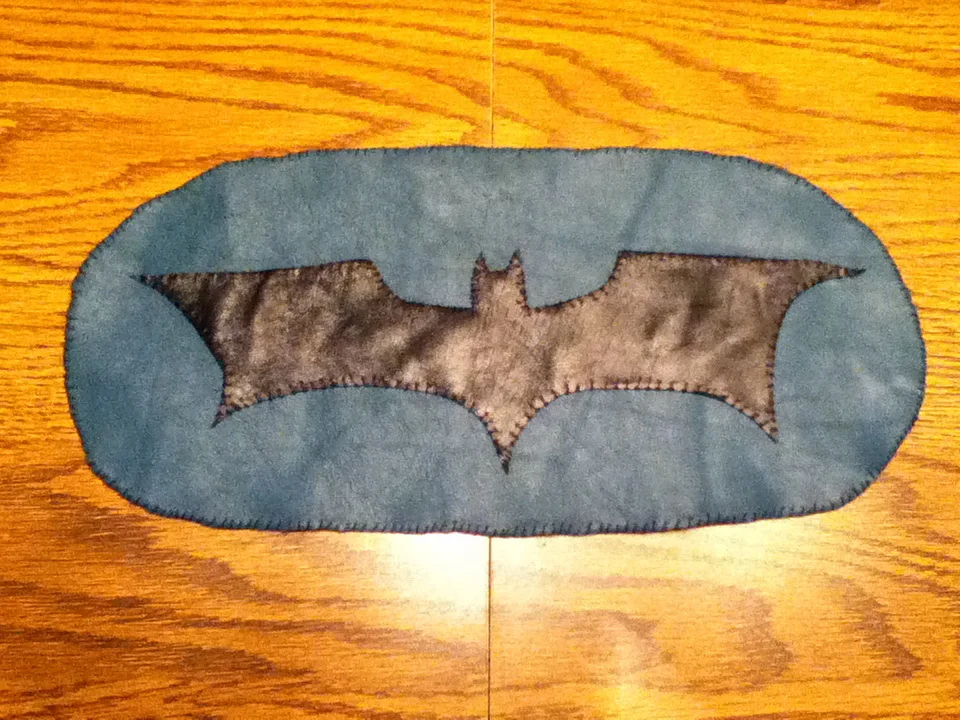 Batman Leather Patch