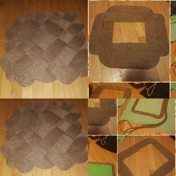 Jute Rug & Process