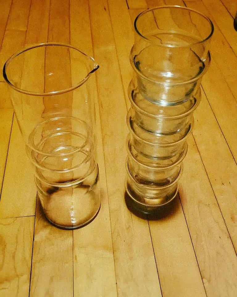 Unique Bar Set (Stacked glasses)