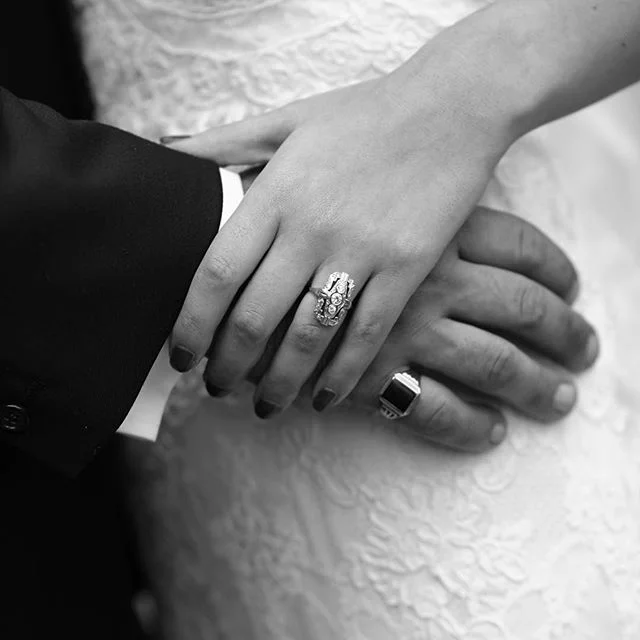 Such a beautiful vintage ring. #weddingrings #weddingjewellerytrends #weddingbands #vintagering #vintagejewellery