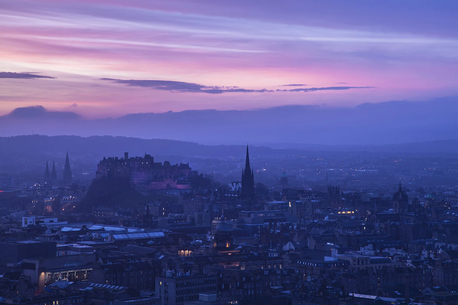 Edinburgh in Pastels