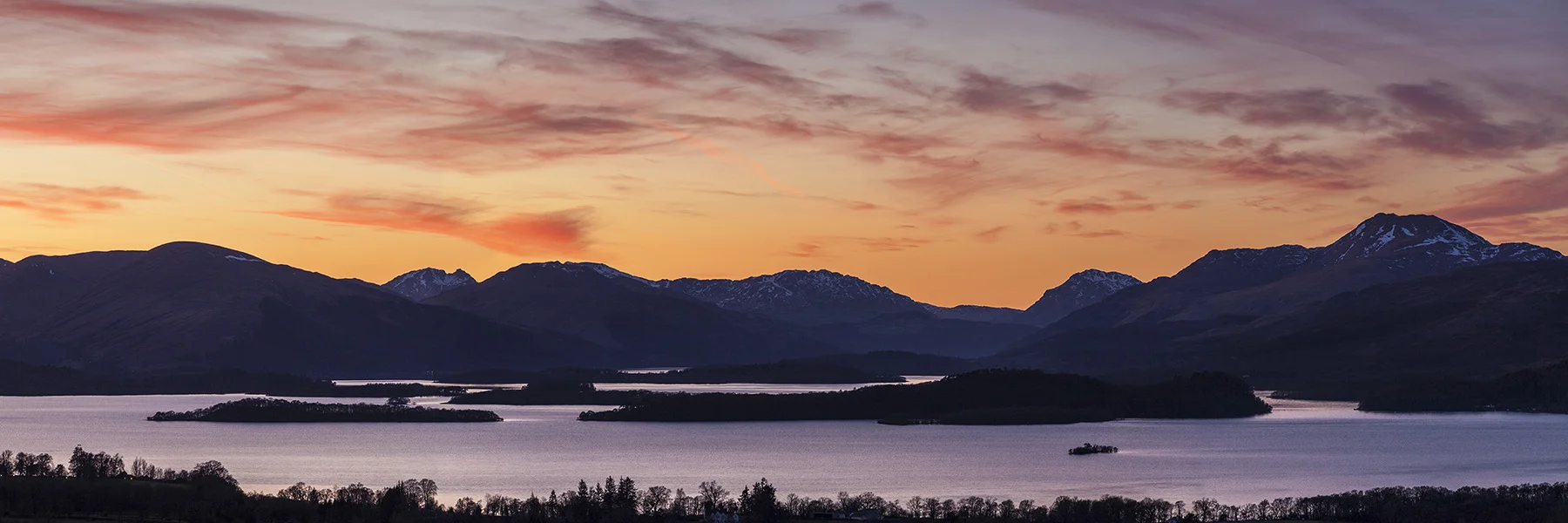 Loch Lomond Orange Sky copy.jpg