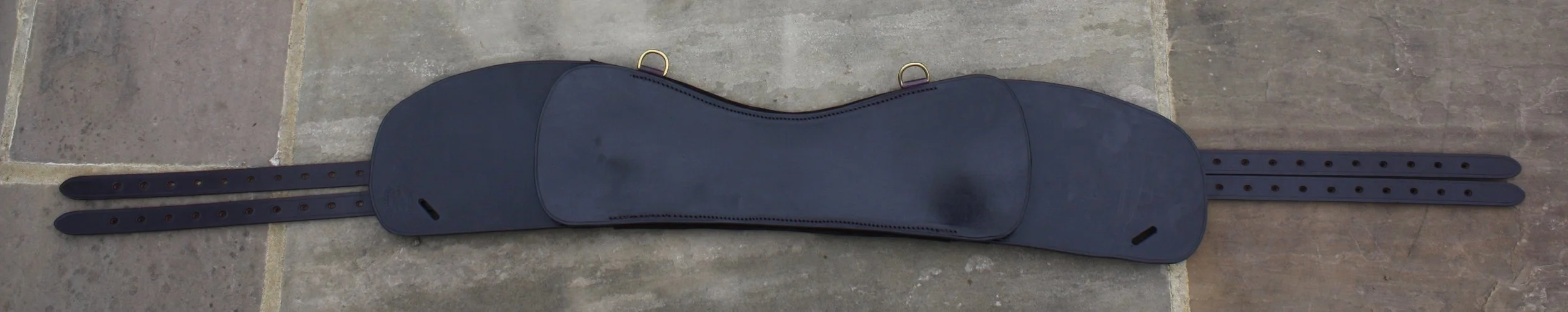 Total Contact Brown Treeless Saddle