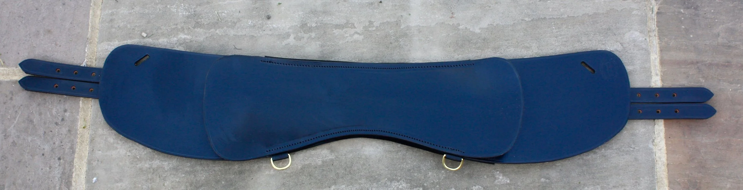 Total Contact Saddle Black short straps