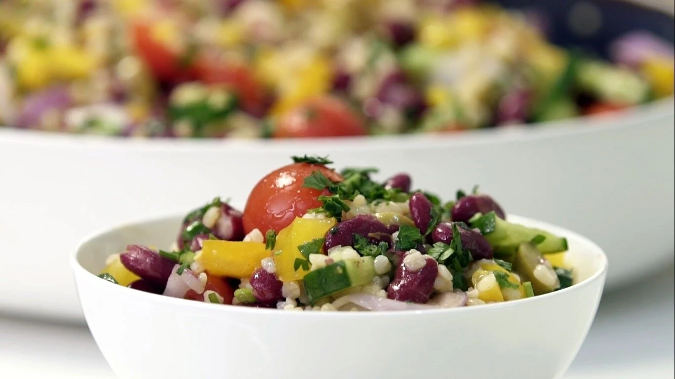 RED KIDNEY BEAN BULGUR SALAD