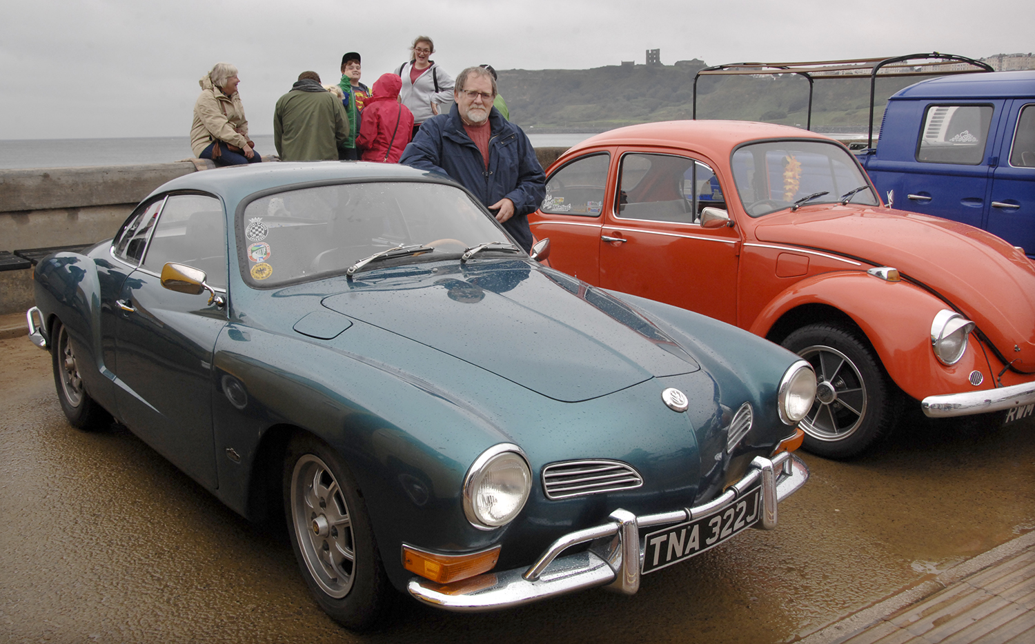 Derek Richardson and his 1970 Karmann Ghia