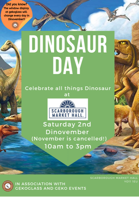 Dinovember hits Scarborough!