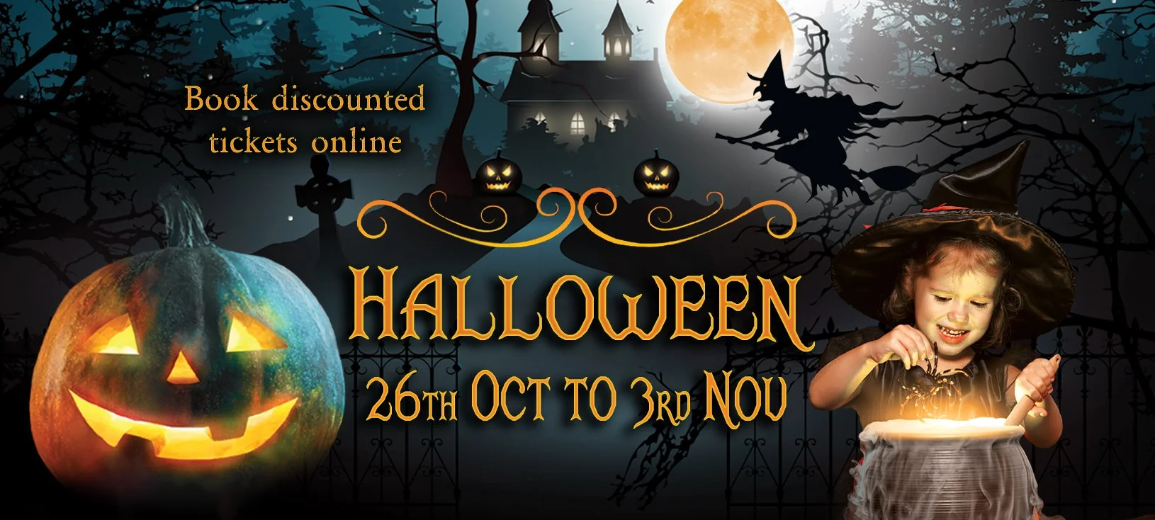 Halloween at Mother Shipton's Cave