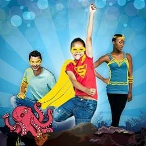 UNDERWATER SUPERHEROES