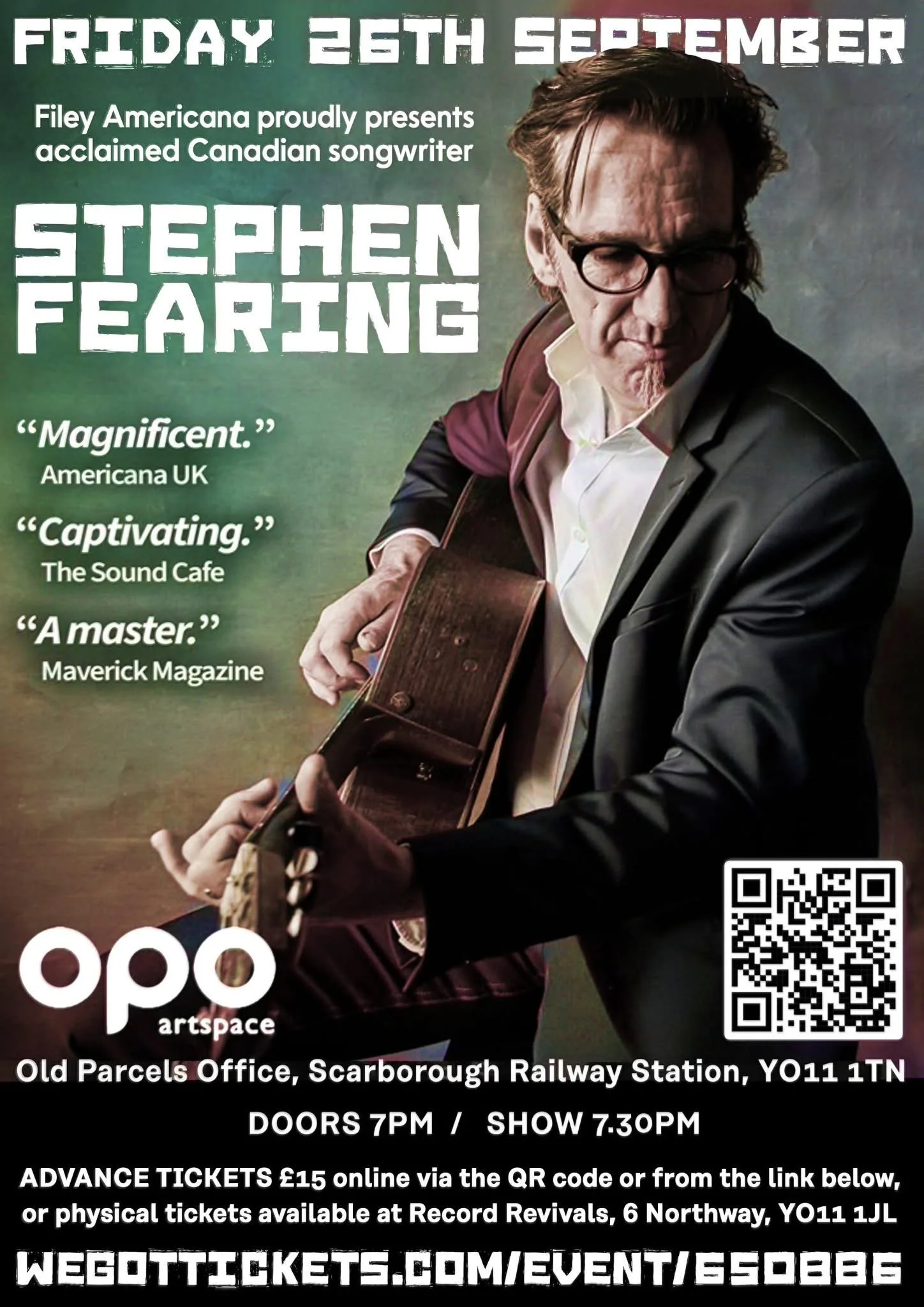 Stephen Fearing Live at Old Parcels Office