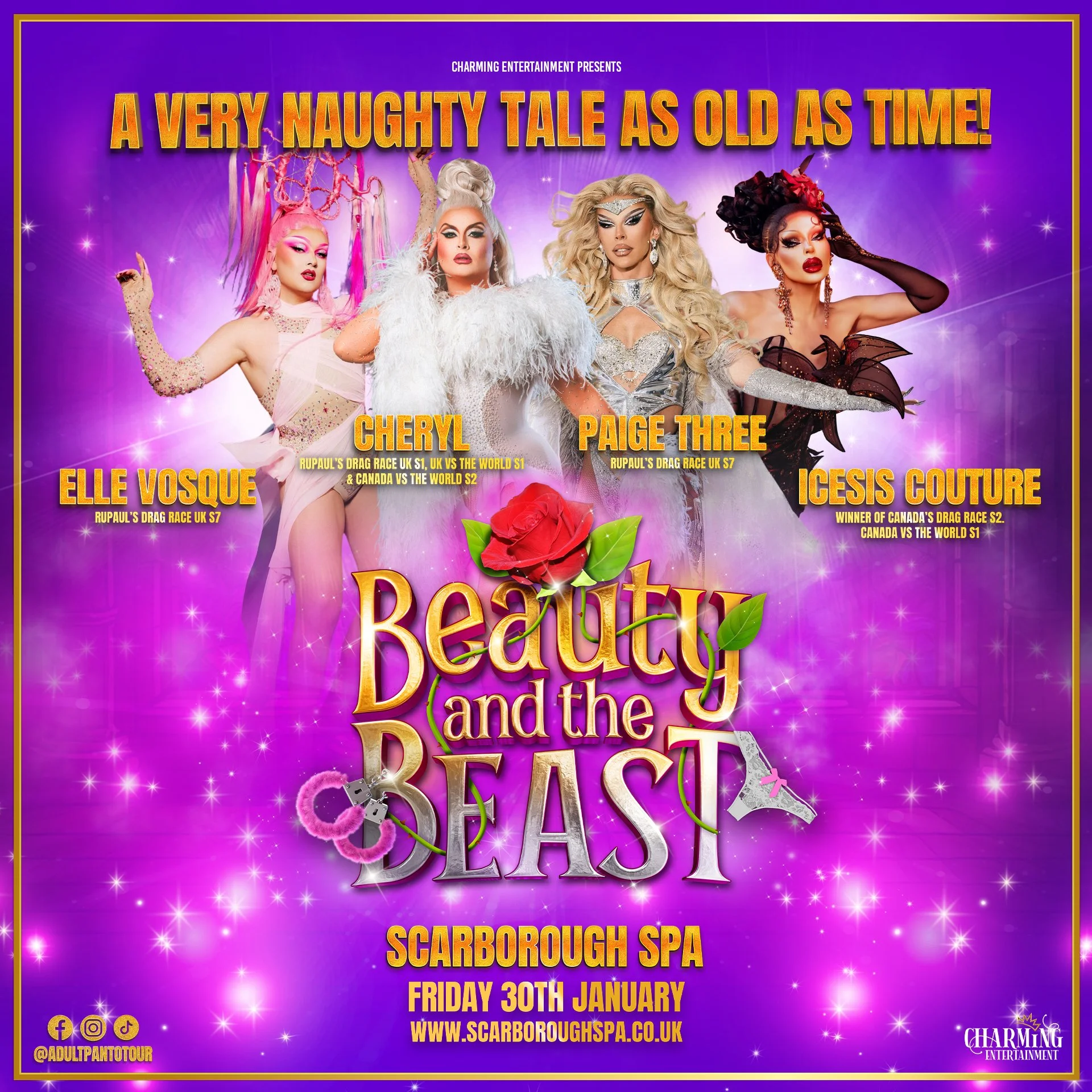 Adult Panto Tour Presents ‘Beauty and the Beast’