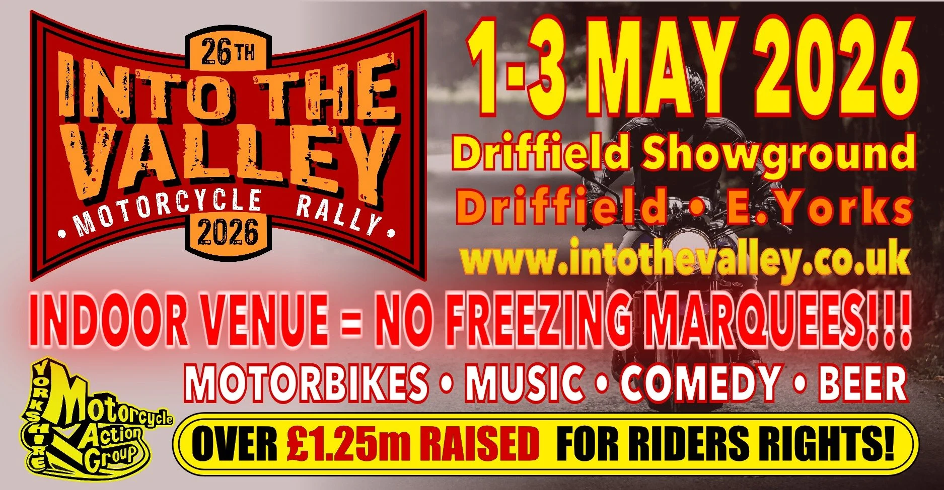 Into The Valley Motorcycle Rally 2026