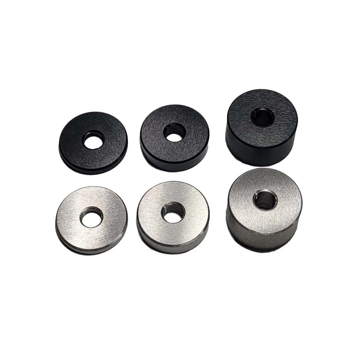 1" Tungsten Stabilizer Weights (Silver & Black)