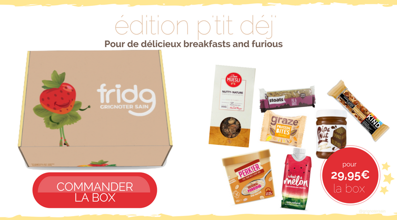 fridg-fridgbox snacks p'tit déj #breakfast