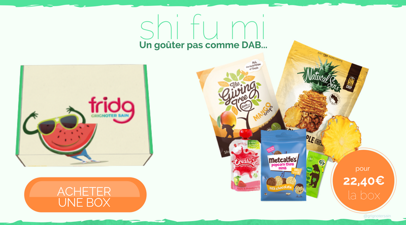 fridg-fridgbox La box de snacks healthy pour les jeunes